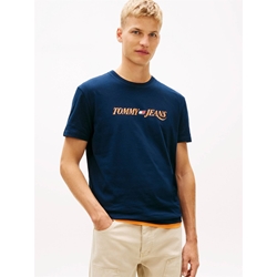 Camiseta TOMMY JEANS DM0DM22548 C1G dark night navy - Imagen 1