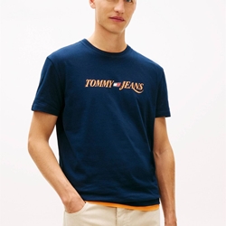 Camiseta TOMMY JEANS DM0DM22548 C1G dark night navy - Imagen 1
