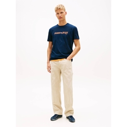 Camiseta TOMMY JEANS DM0DM22548 C1G dark night navy - Imagen 2