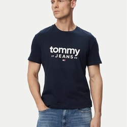 Camiseta Tommy Jeans DM0DM23376 C1G Dark Night Navy - Imagen 1