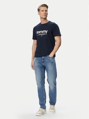Camiseta Tommy Jeans DM0DM23376 C1G Dark Night Navy - Imagen 2