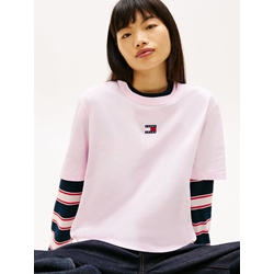 Camiseta TOMMY JEANS DW0DW22202 TN9 pearly pink - Imagen 1