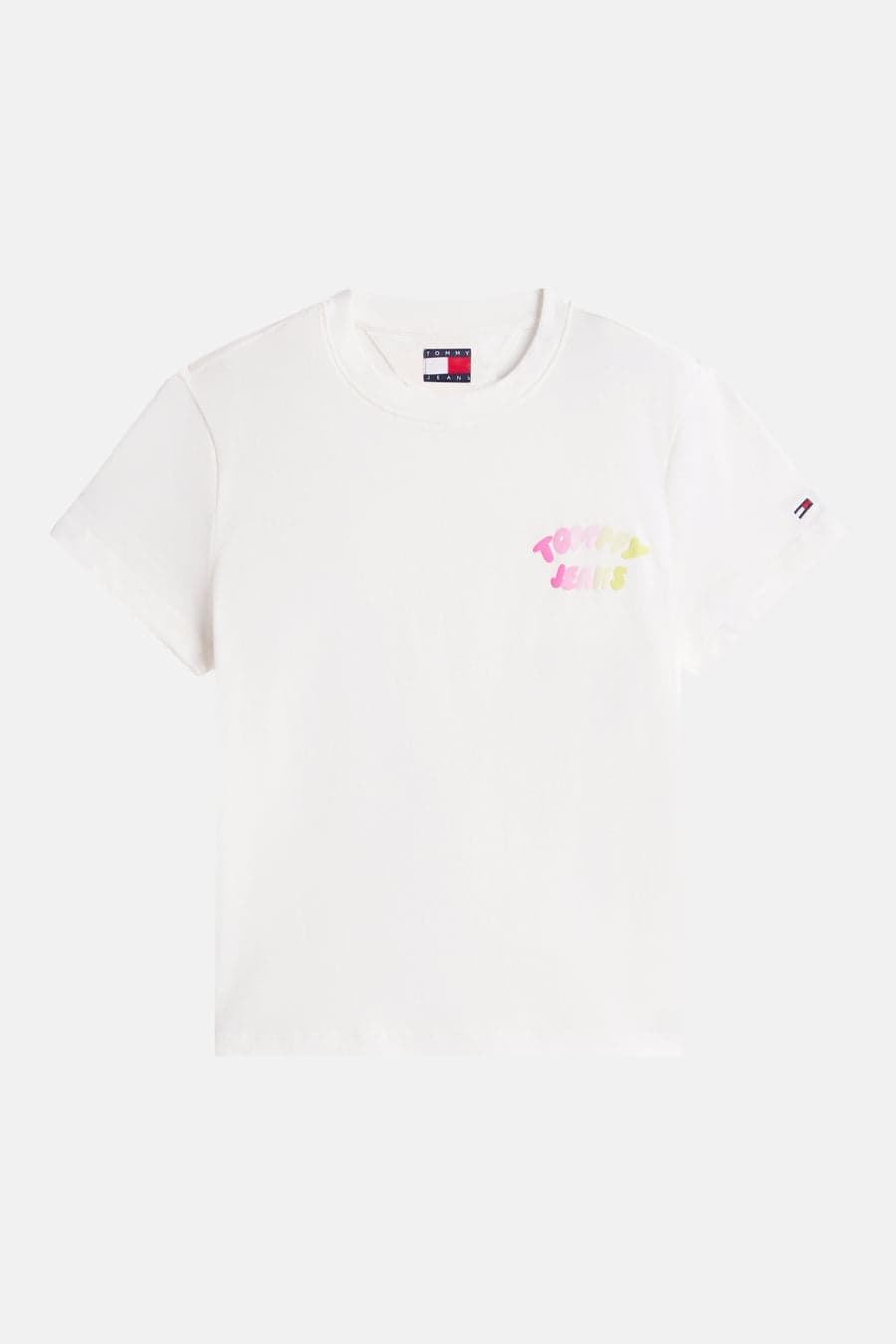 Camiseta TOMMY JEANS DW0DW22310 YBL Blanco - Imagen 1
