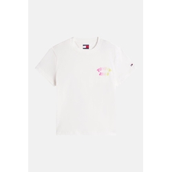 Camiseta TOMMY JEANS DW0DW22310 YBL Blanco - Imagen 1