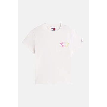 Camiseta TOMMY JEANS DW0DW22310 YBL Blanco - Imagen 1