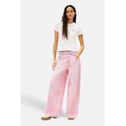 Camiseta TOMMY JEANS DW0DW22310 YBL Blanco - Imagen 2