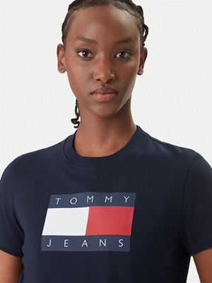 Camiseta TOMMY JEANS DW0DW22562 CIG dark night navy - Imagen 1