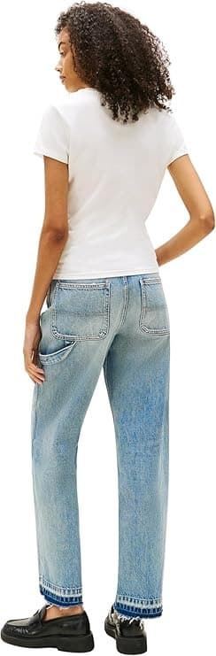 Camiseta Tommy Jeans Ecru DW0DW20913 YBL - Imagen 2