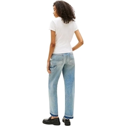 Camiseta Tommy Jeans Ecru DW0DW20913 YBL - Imagen 2