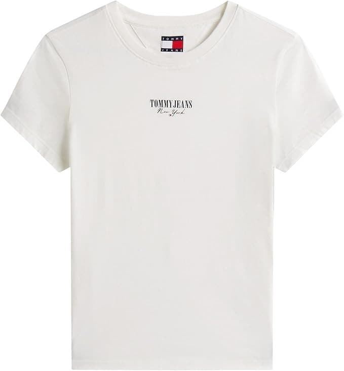 Camiseta Tommy Jeans Ecru DW0DW20913 YBL - Imagen 4