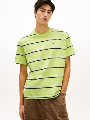 Camiseta Tommy Jeans Faded Lime DM0DM22516 LT3 - Imagen 2