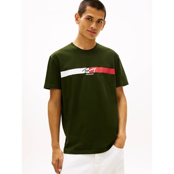 Camiseta Tommy Jeans Kingston Green DM0DM22539 M0H - Imagen 1
