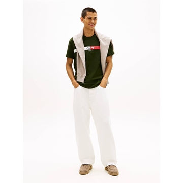 Camiseta Tommy Jeans Kingston Green DM0DM22539 M0H - Imagen 2