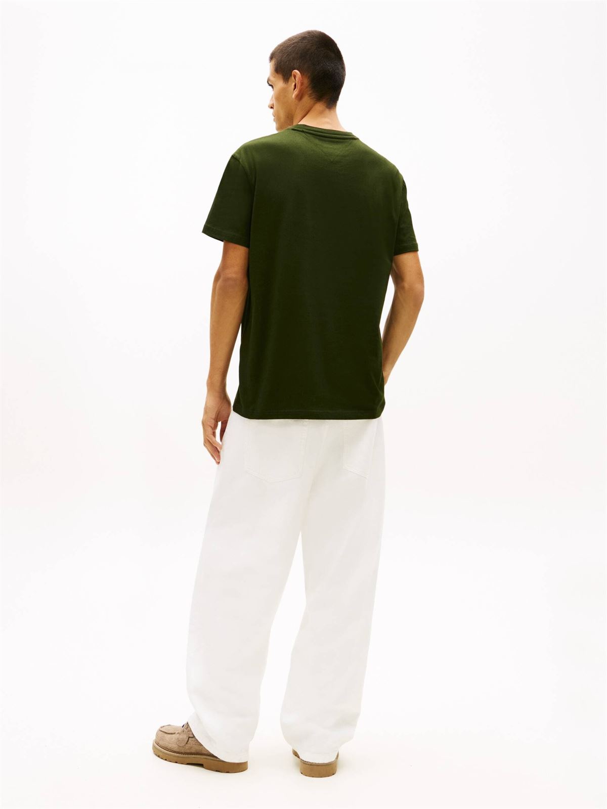 Camiseta Tommy Jeans Kingston Green DM0DM22539 M0H - Imagen 3