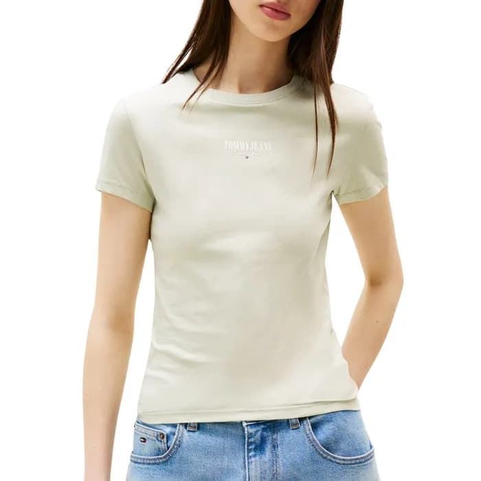 Camiseta Tommy Jeans Misty Sage DW0DW20913 M1C - Imagen 1