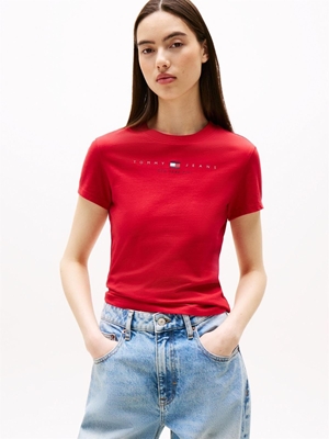 Camiseta Tommy Jeans Sapphire Red DW0DW21422 XLE - Imagen 1
