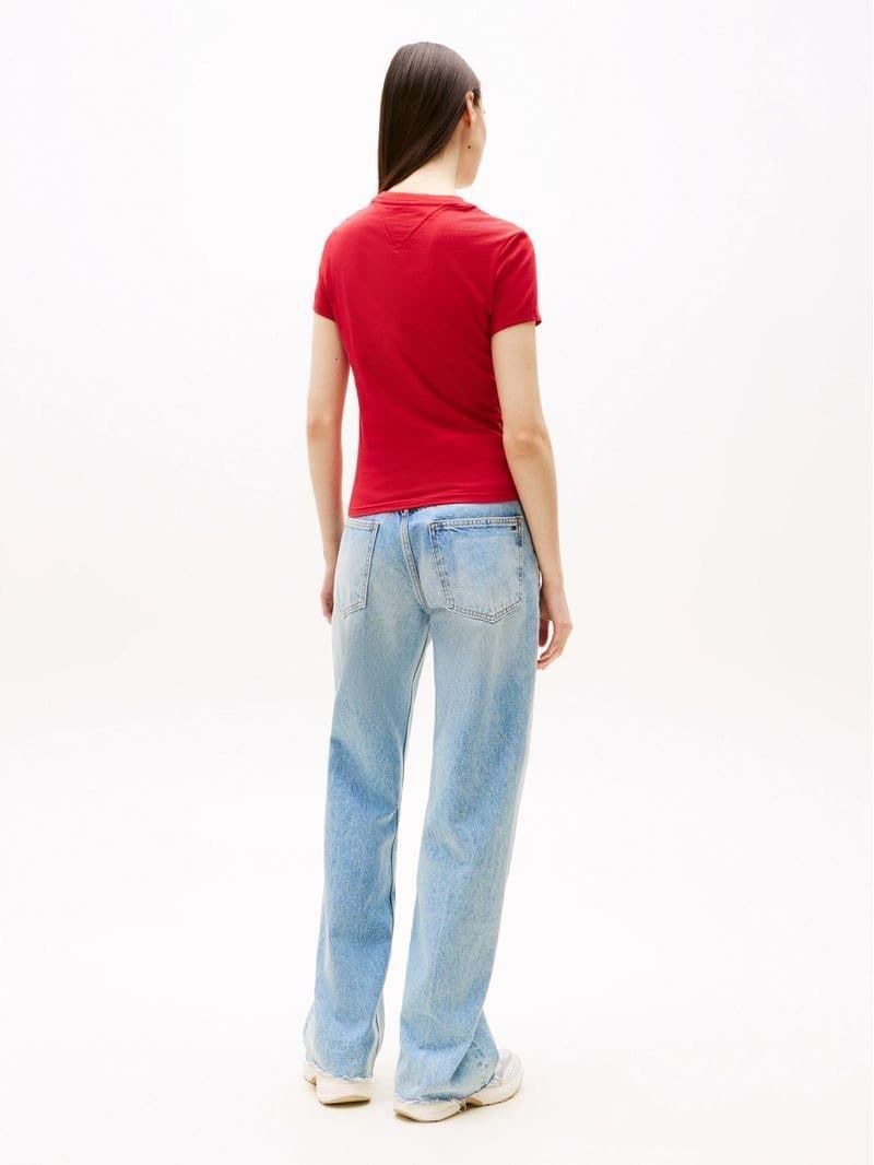 Camiseta Tommy Jeans Sapphire Red DW0DW21422 XLE - Imagen 4