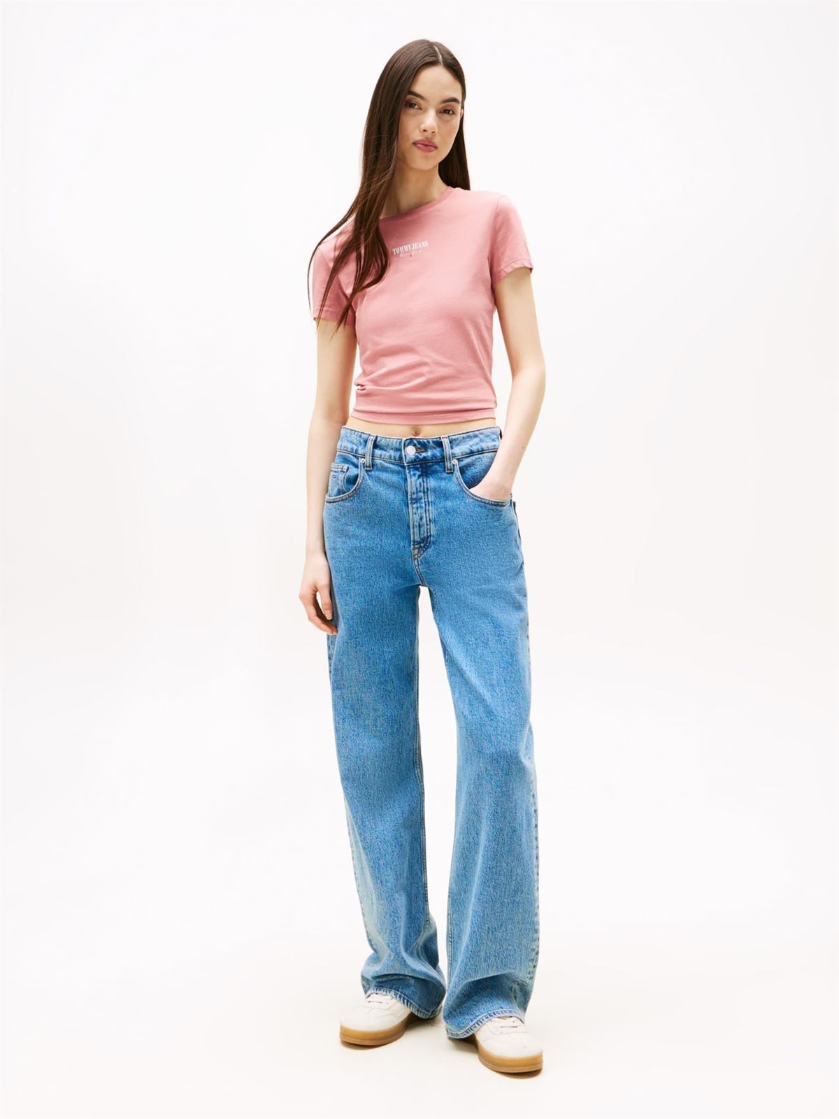 Camiseta Tommy Jeans Tahity Berry DW0DW20913 TI0 - Imagen 3