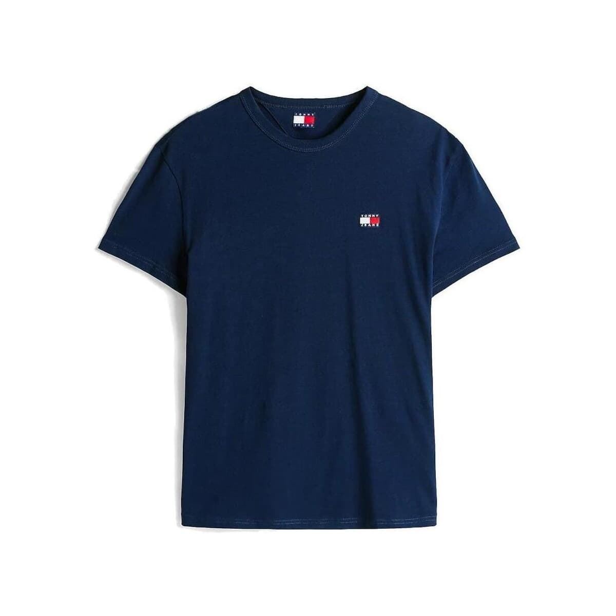 Camiseta Tommy Jeans Tjm Reg Badge Tee Dark Night Navy DM0DM20322 C1G - Imagen 4