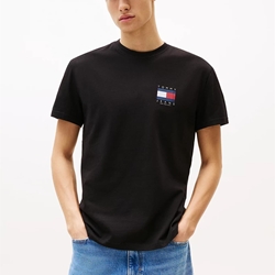 Camiseta Tommy Jeans Tjm Reg Flag Graph Black DM0DM21910 BDS - Imagen 1