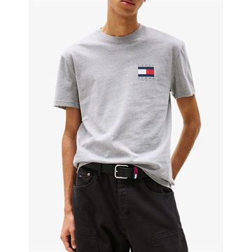 Camiseta Tommy Jeans Tjm Reg Flag Grey Htr DM0DM21910 Q13 - Imagen 1