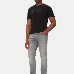 Camiseta Tommy Jeans Tjm Reg Flag Linear Black DM0DM21911 BDS - Imagen 2