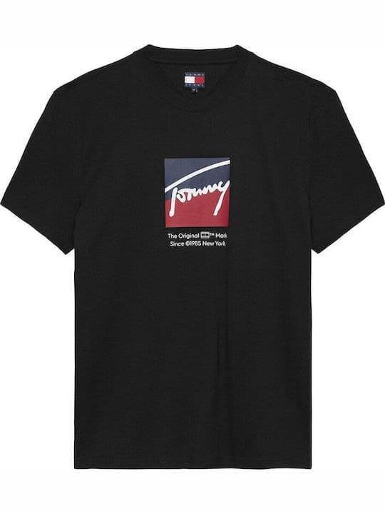 Camiseta Tommy Jeans Tjm Reg Rwb Black DN0DM21940 BDS - Imagen 6