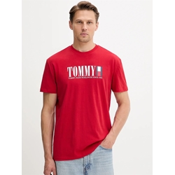 Camiseta Tommy Jeans Tjm Reg Tommy DNA Sapphire Red DM0DM21941 XLE - Imagen 1