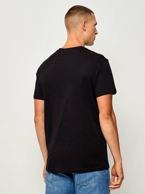 Camiseta Tommy Jeans Tjm Slim Linear Black DM0DM21780 BDS - Imagen 2