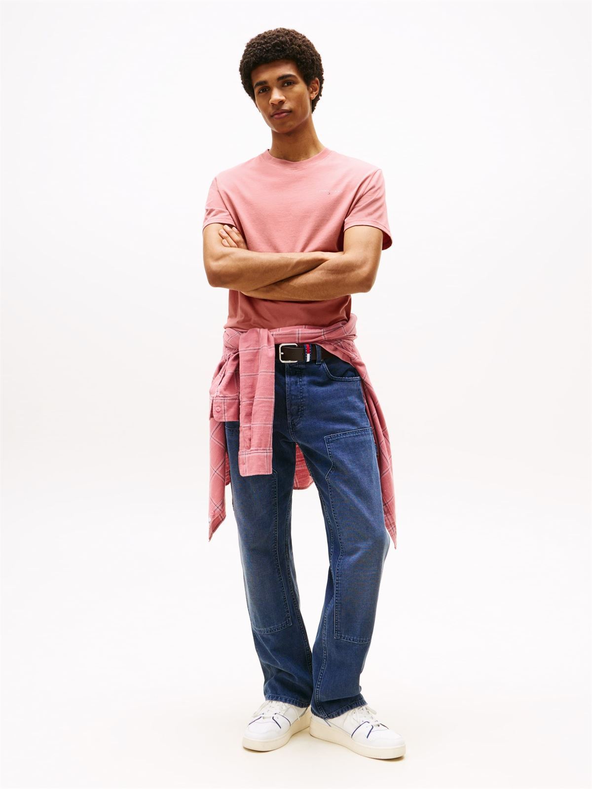 Camiseta Tommy Jeans Tjm Slim Linear Ches DM0DM21780 TIO - Imagen 4