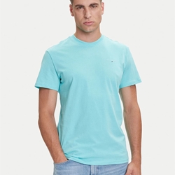 Camiseta Tommy Jeans Tjm Slim Linear Ches Lagoon Green DM0DM21780 L61 - Imagen 1