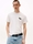 Camiseta Tommy Jeans Tjm Slim Stack Logo Ecru DM0DM21539 YBL - Imagen 1