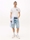 Camiseta Tommy Jeans Tjm Slim Stack Logo Ecru DM0DM21539 YBL - Imagen 2