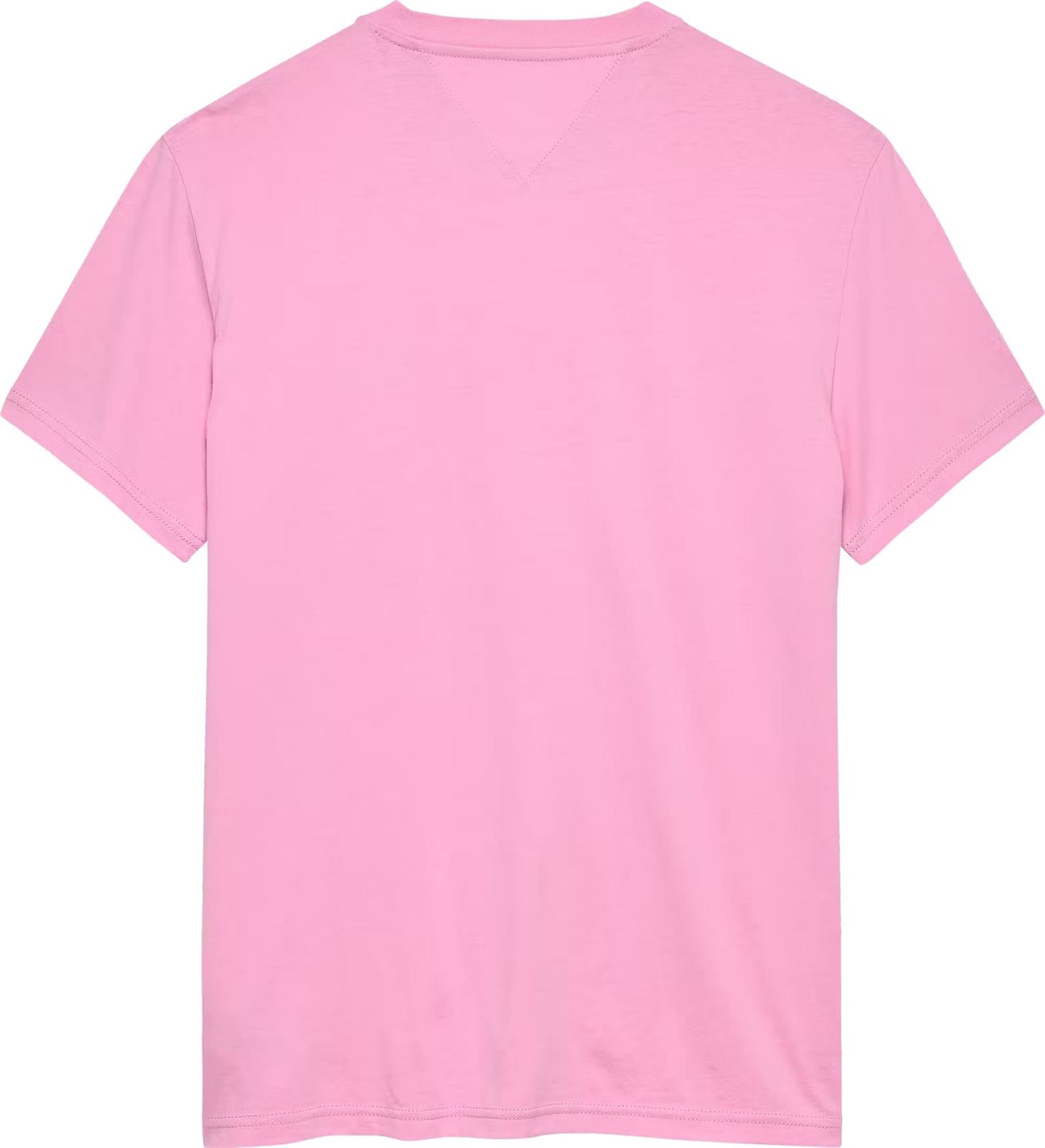 Camiseta Tommy Jeans Tjm Slim Stack Logo Tee Ext Carnival Pink DM0DM21539 U06 - Imagen 6