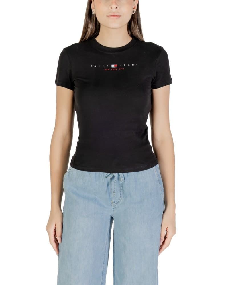 Camiseta Tommy Jeans Tjw Slim Tj Us Linea DW0DW21422 BDS - Imagen 1