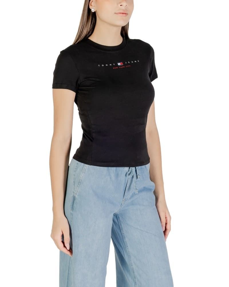 Camiseta Tommy Jeans Tjw Slim Tj Us Linea DW0DW21422 BDS - Imagen 3