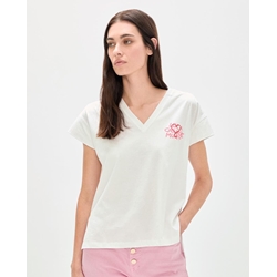 Camiseta White Lola Casademunt Tigre 1981 LS2615043 - Imagen 1