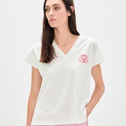 Camiseta White Lola Casademunt Tigre 1981 LS2615043 - Imagen 1