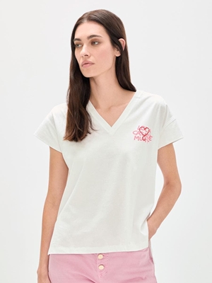Camiseta White Lola Casademunt Tigre 1981 LS2615043 - Imagen 1