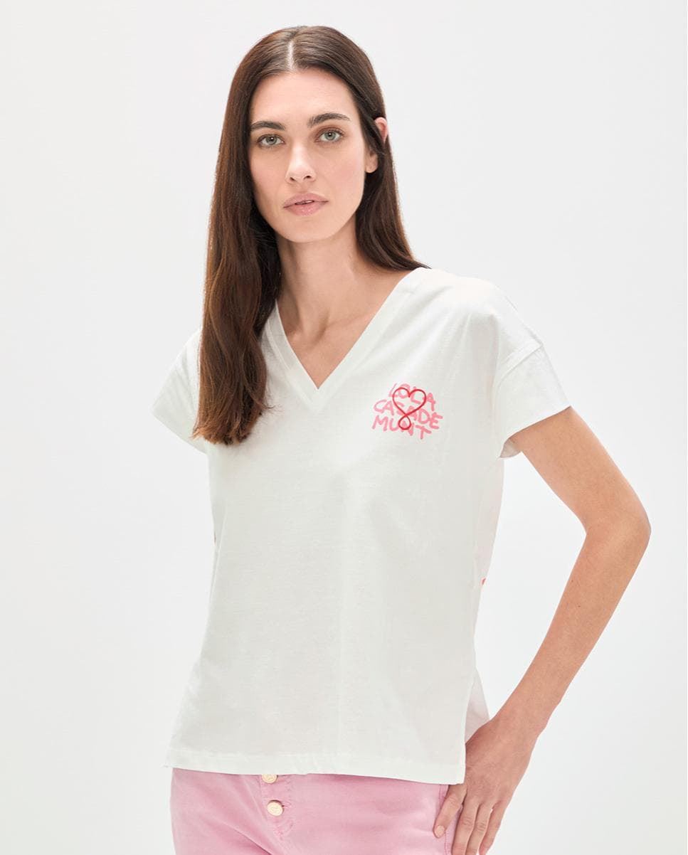 Camiseta White Lola Casademunt Tigre 1981 LS2615043 - Imagen 2