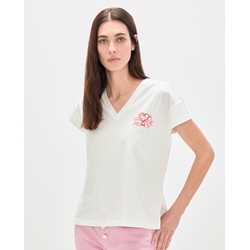 Camiseta White Lola Casademunt Tigre 1981 LS2615043 - Imagen 2