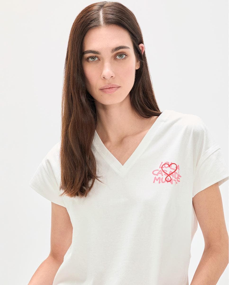 Camiseta White Lola Casademunt Tigre 1981 LS2615043 - Imagen 3