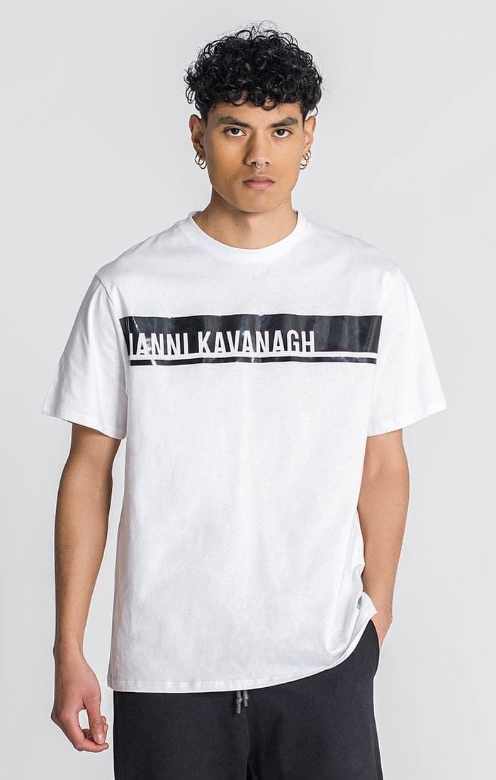 Camiseta White Micro GG Tee Gianni Kavanagh GKM007772 - Imagen 1