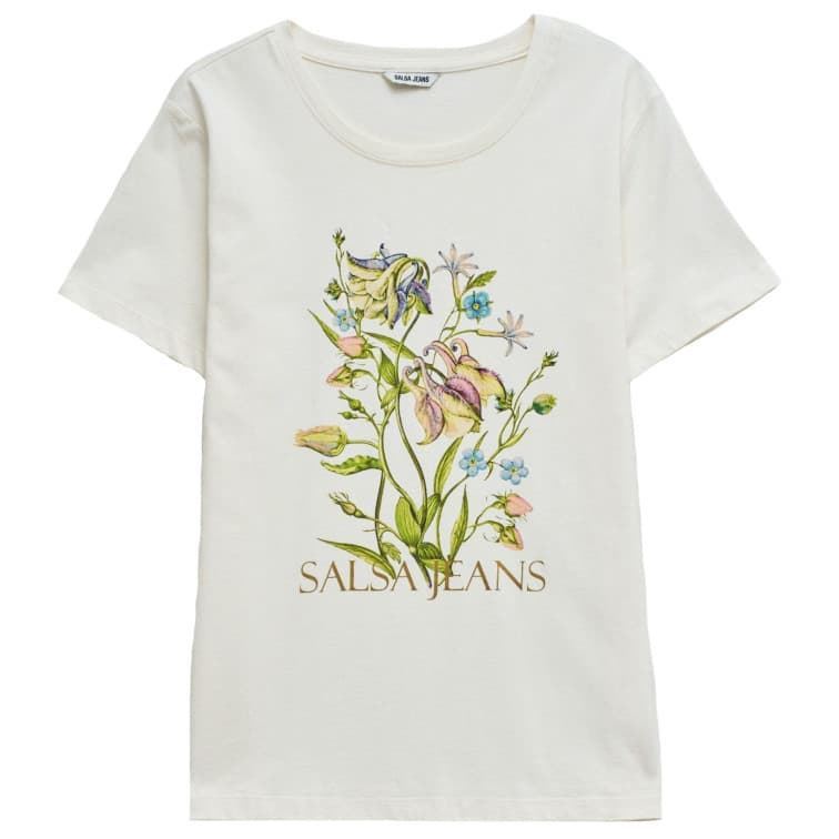 Camiseta White Salsa Jeans 21011191 012 - Imagen 1