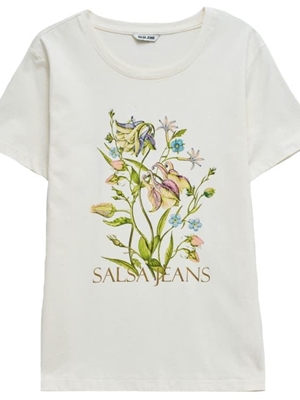 Camiseta White Salsa Jeans 21011191 012 - Imagen 1