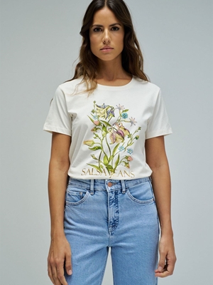 Camiseta White Salsa Jeans 21011191 012 - Imagen 2