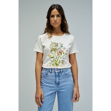 Camiseta White Salsa Jeans 21011191 012 - Imagen 2