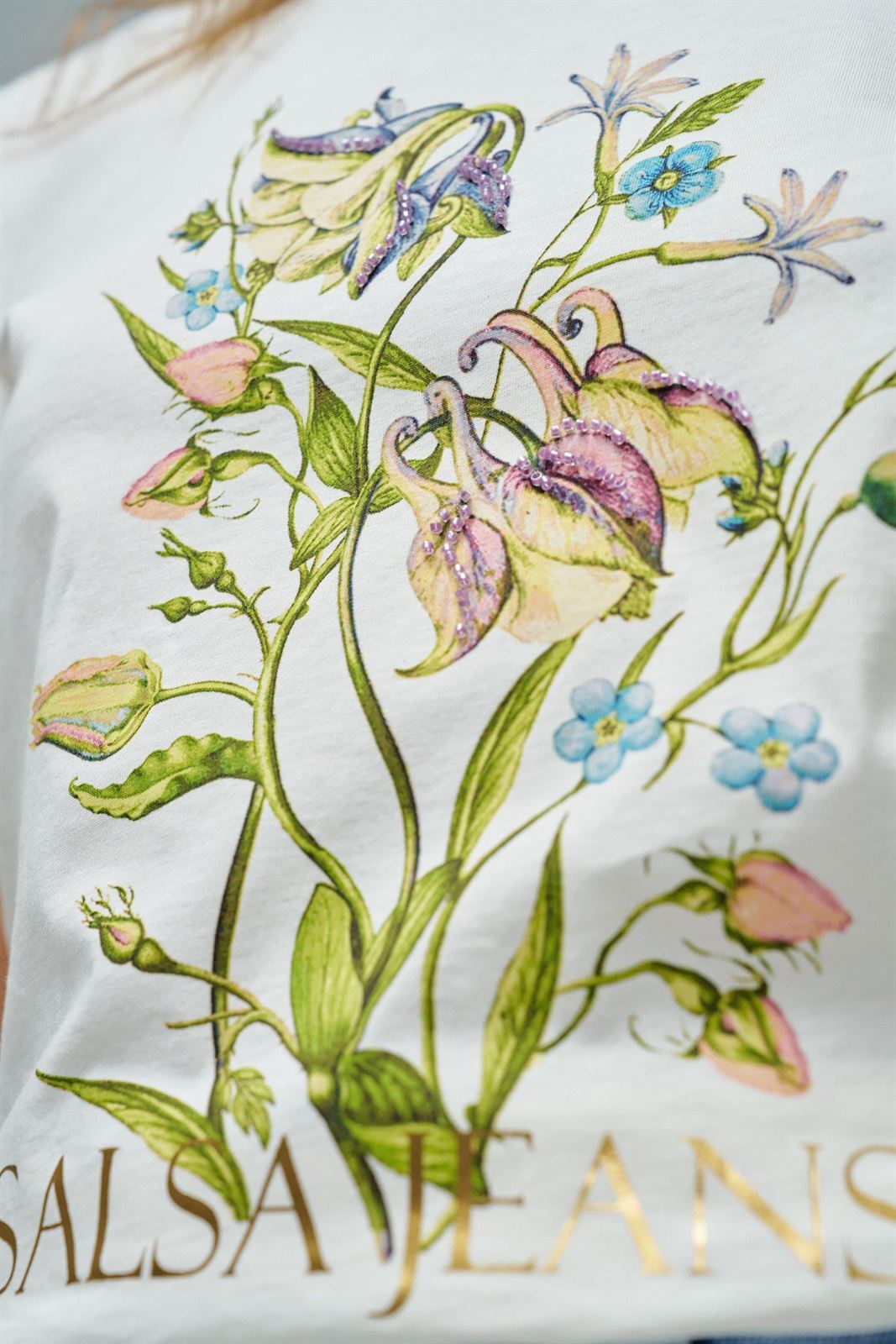 Camiseta White Salsa Jeans 21011191 012 - Imagen 4