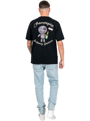 Camiseta WRONG FRIENDS WF1030 tulsa Black - Imagen 1