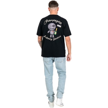 Camiseta WRONG FRIENDS WF1030 tulsa Black - Imagen 1